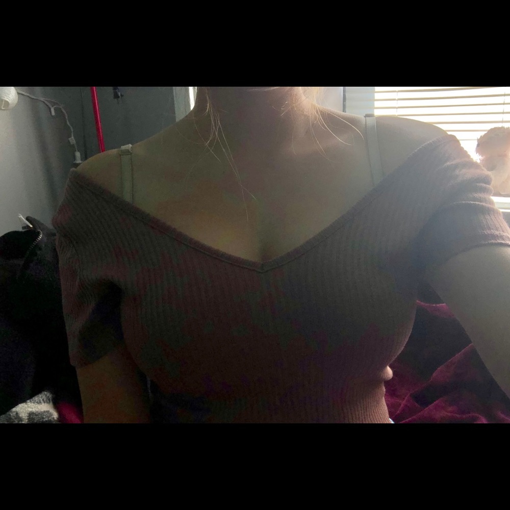 Off the shoulder cute top
